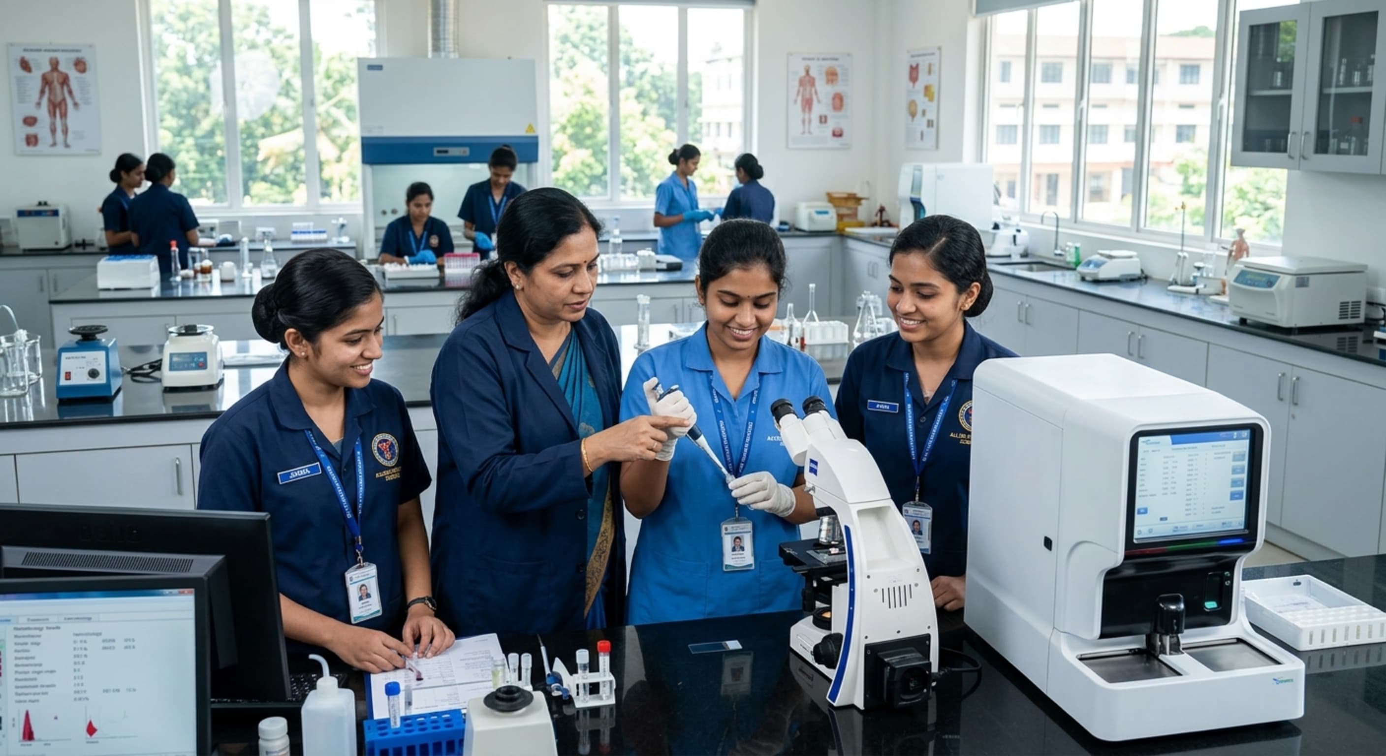 Students at Chithira Academy